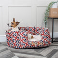High Wall Bed For Dogs in Union Jack