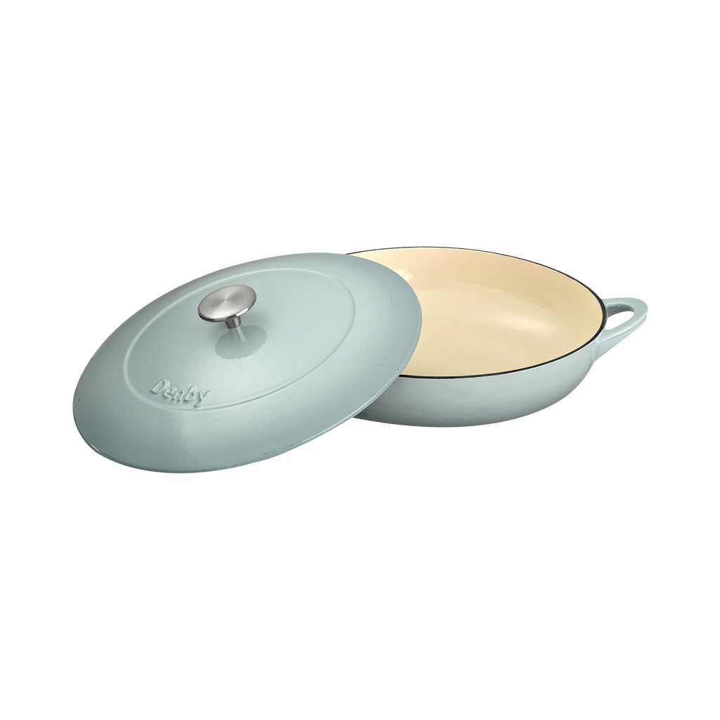 Denby Pavilion Cast Iron 30Cm Shallow Casserole