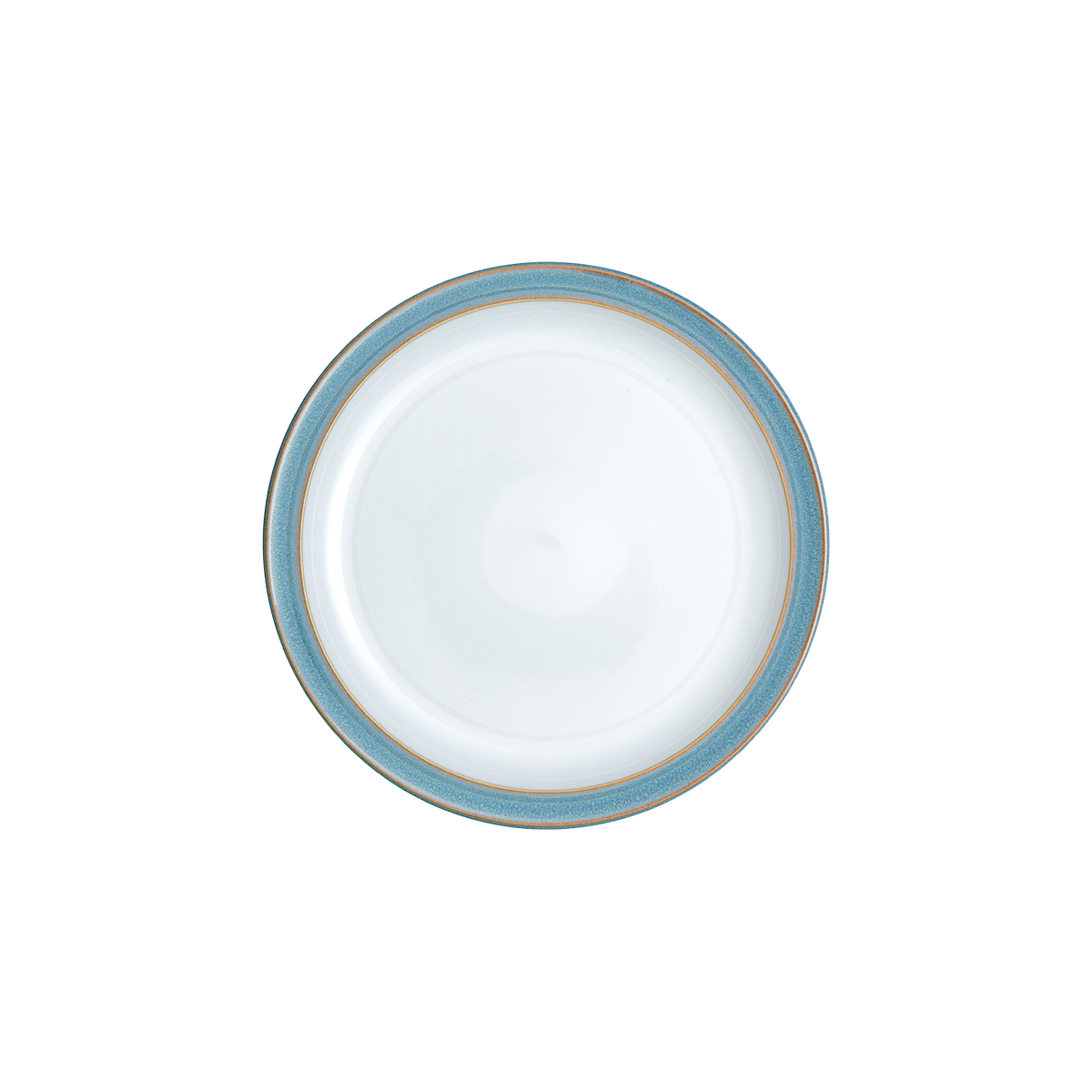 Azure Rimmed Small Plate