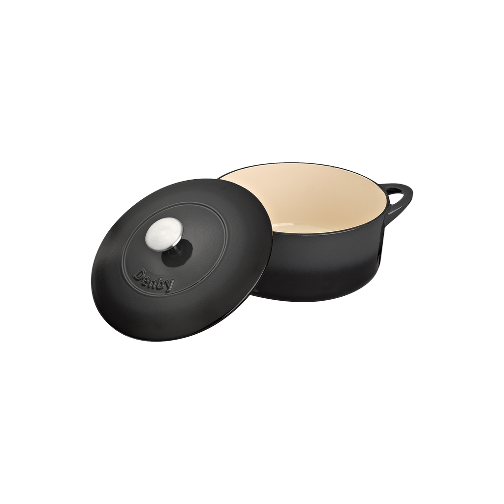 Denby Halo Cast Iron 24Cm Round Casserole