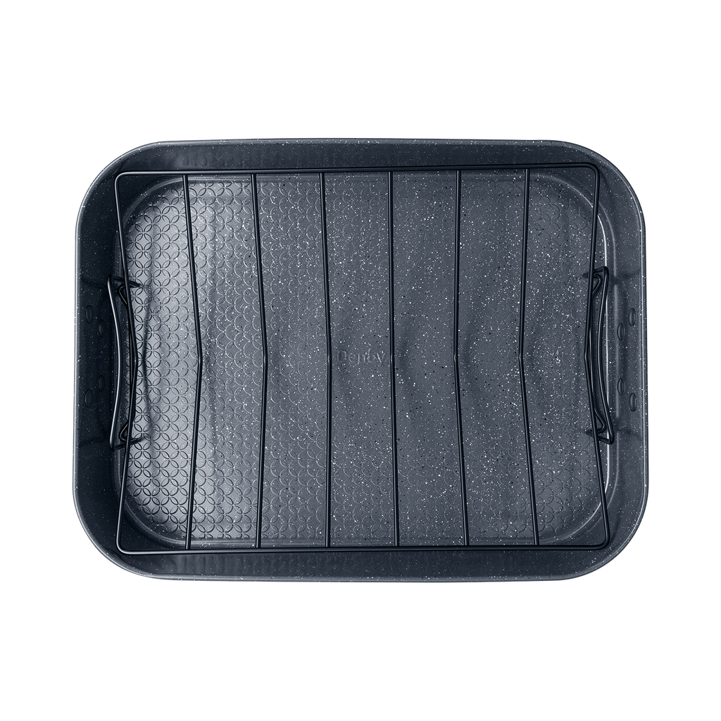 Denby Quantanium Finish Roasting Tray With Rack