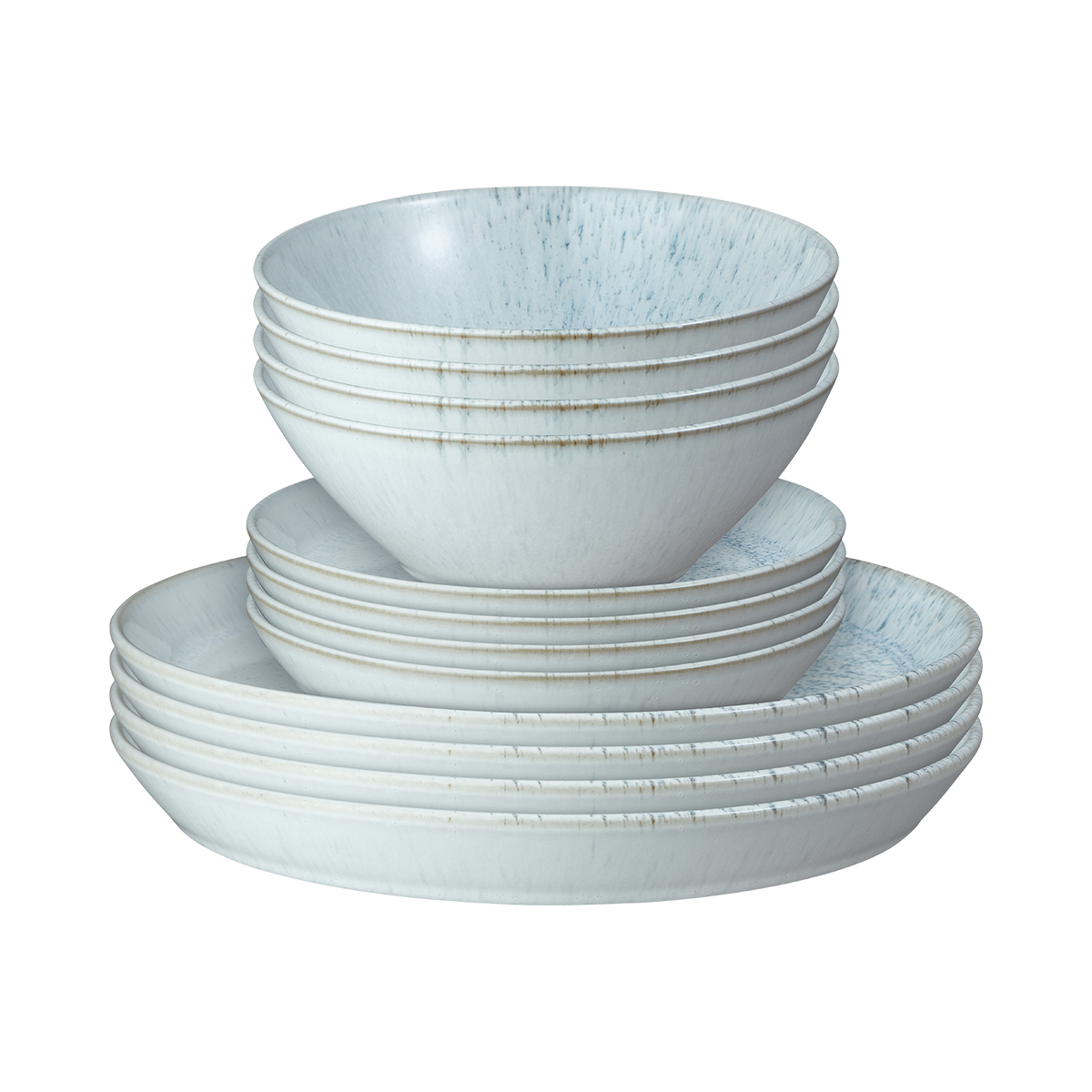Kiln Blue 12 Piece Dinner Set
