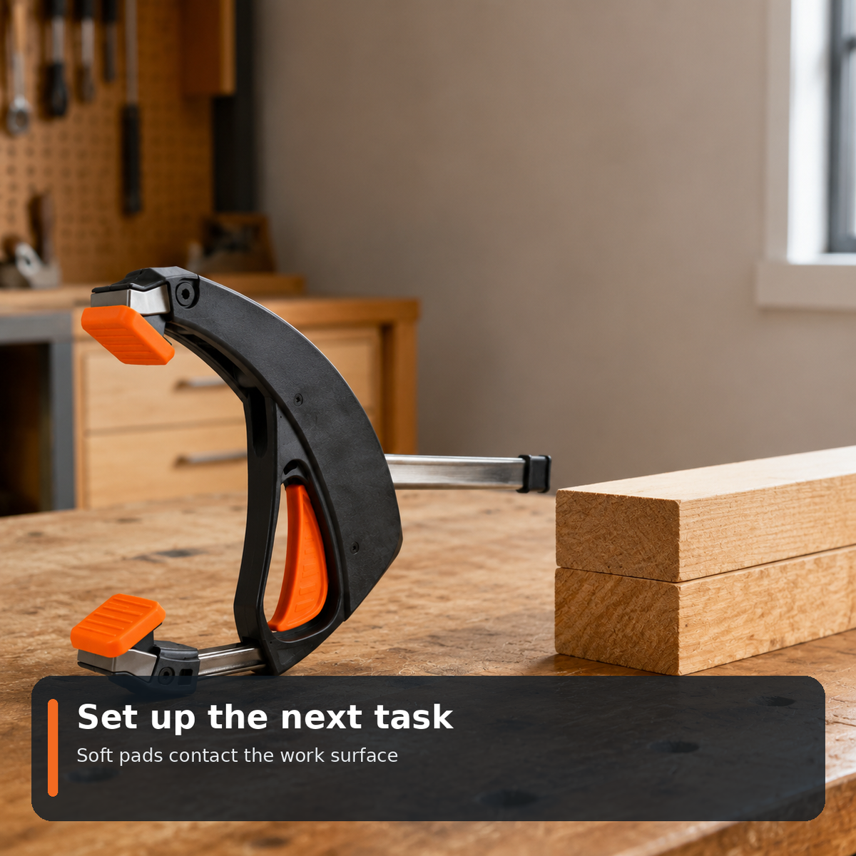 One-Hand Quick Clamp