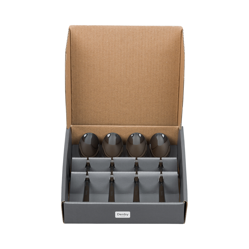 Spice Black Teaspoons - Set Of 4