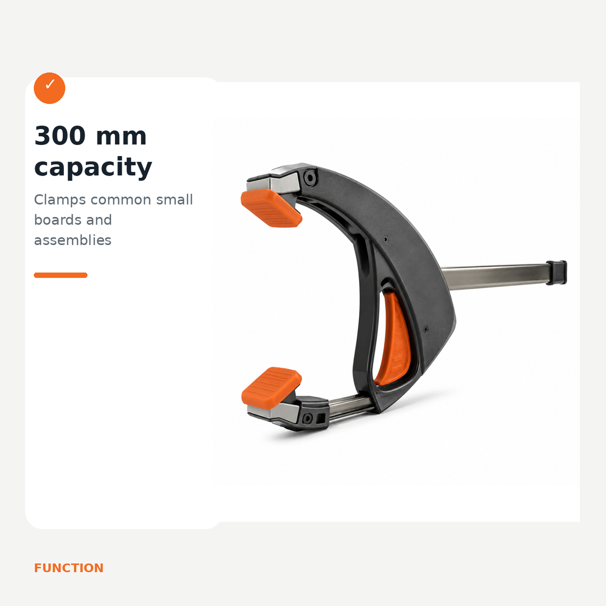 One-Hand Quick Clamp
