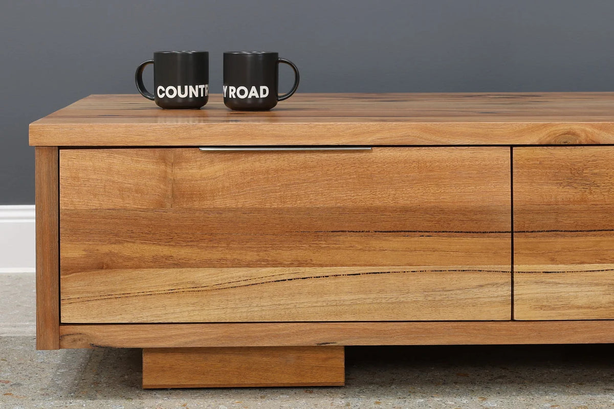 The Marri Wood Coffee Table 140cm