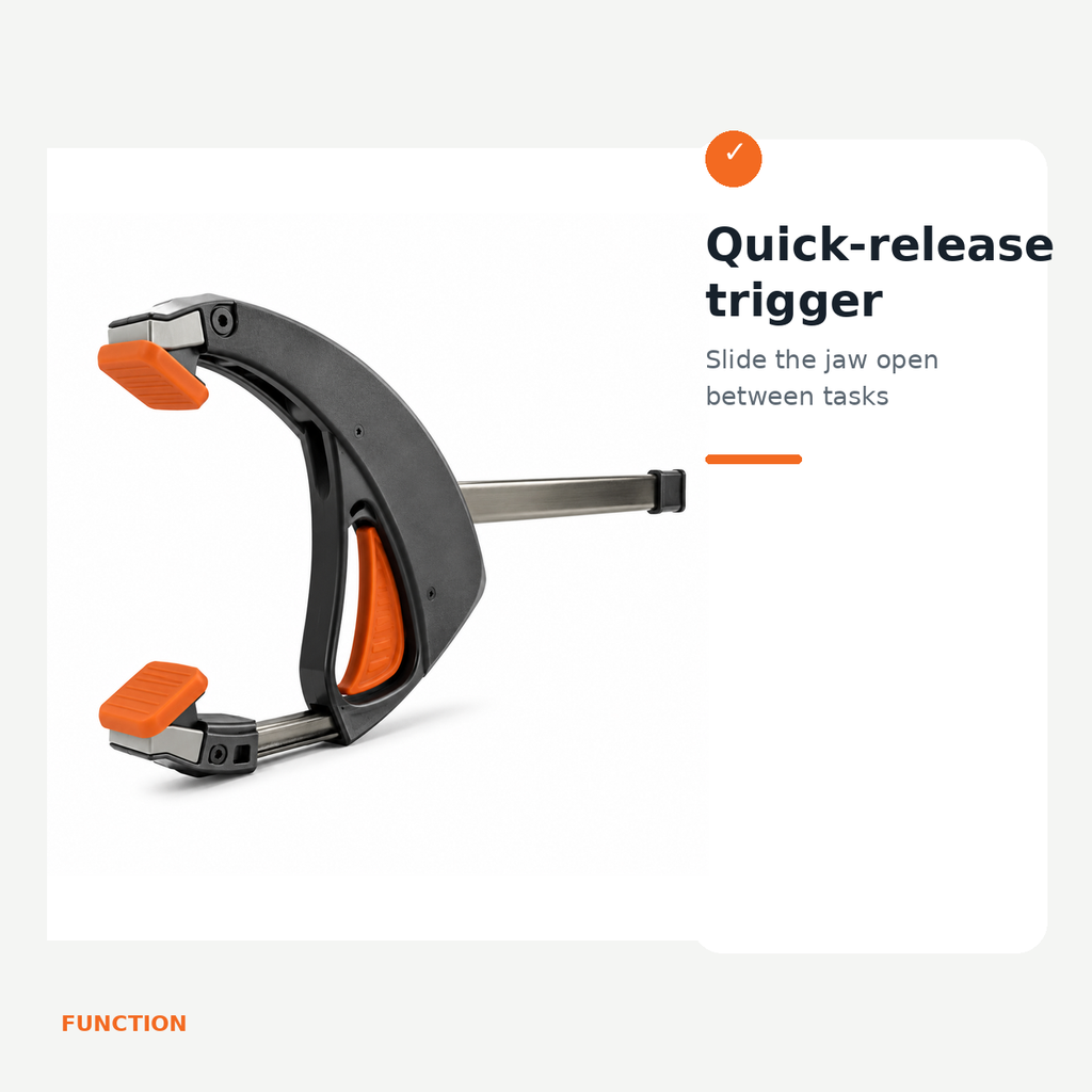 One-Hand Quick Clamp