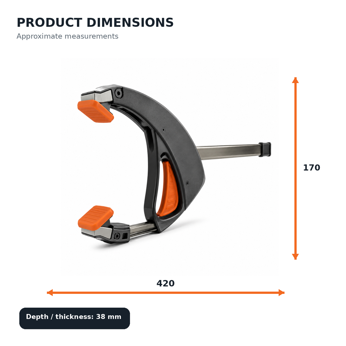 One-Hand Quick Clamp