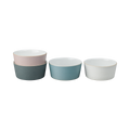 Impression Mixed Straight Bowls - Set Of 4