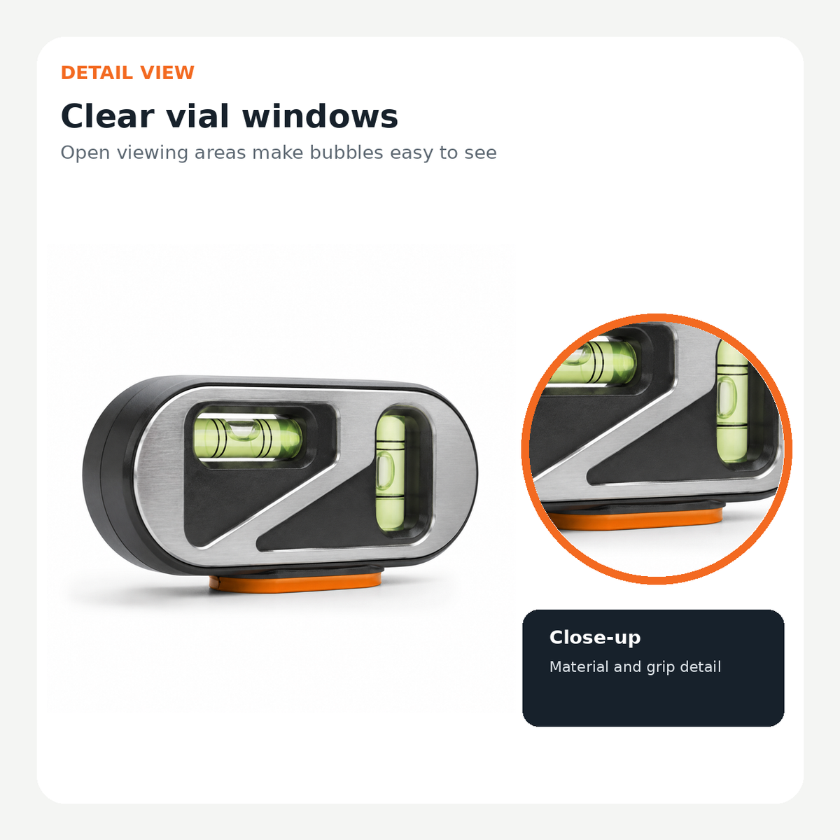 Dual-Axis Magnetic Pocket Level