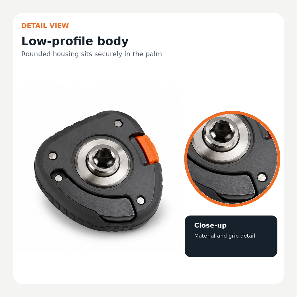 Compact Palm Socket Ratchet
