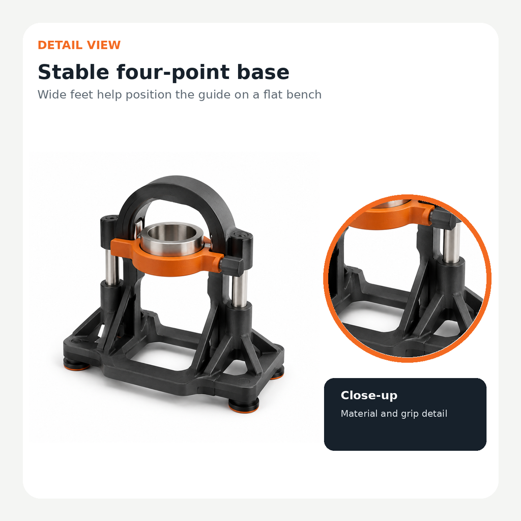 Portable Adjustable Drill Guide