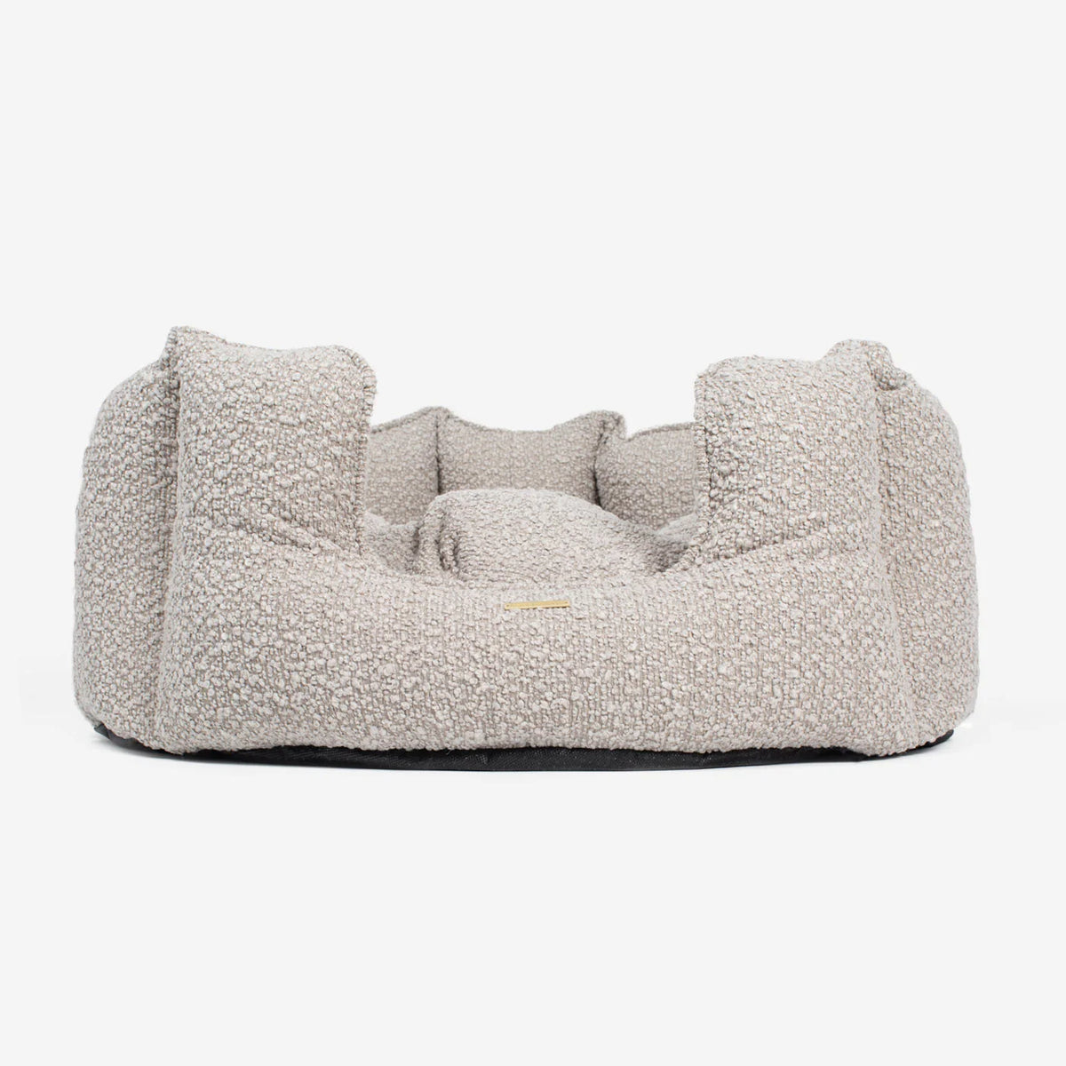 High Wall Bed For Dogs in Boucl