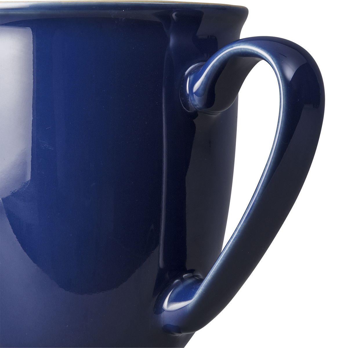 Elements Dark Blue Coffee Beakers/Mugs - Set Of 4
