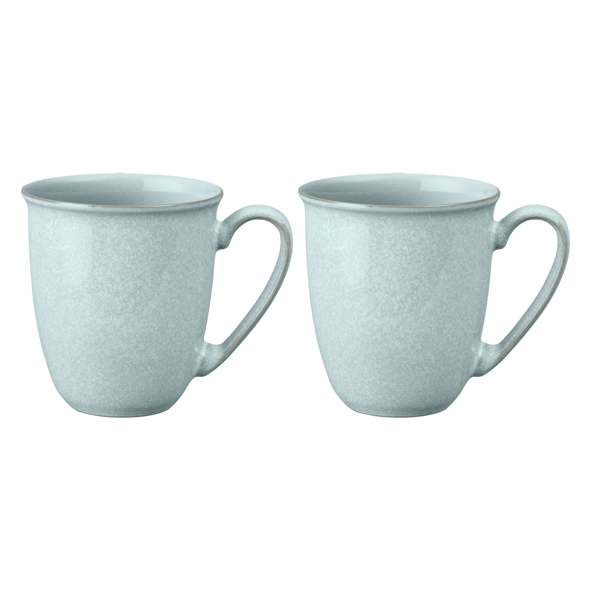 Elements Jade Light Green Set Of 2 Coffee Beaker/Mugs