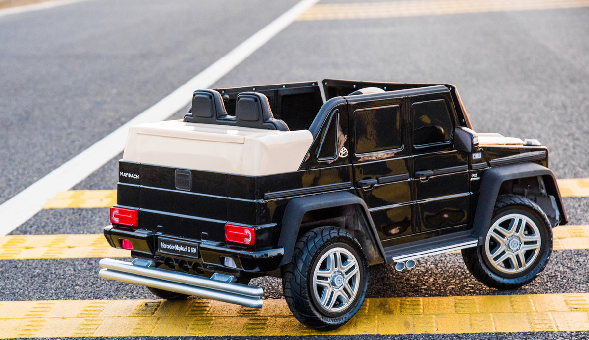 2026 Licensed 12V Mercedes Maybach G650s 4WD Kids Ride On 1 Seater Car with RC