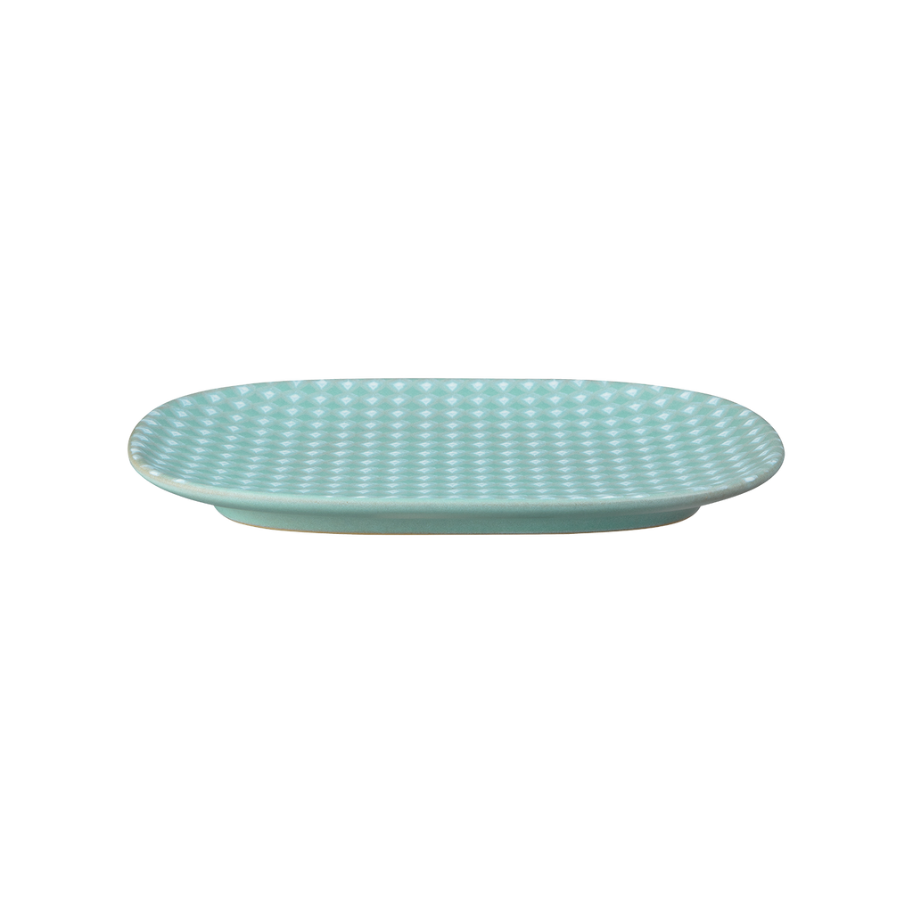 Impression Mint Accent Medium Oblong Platter