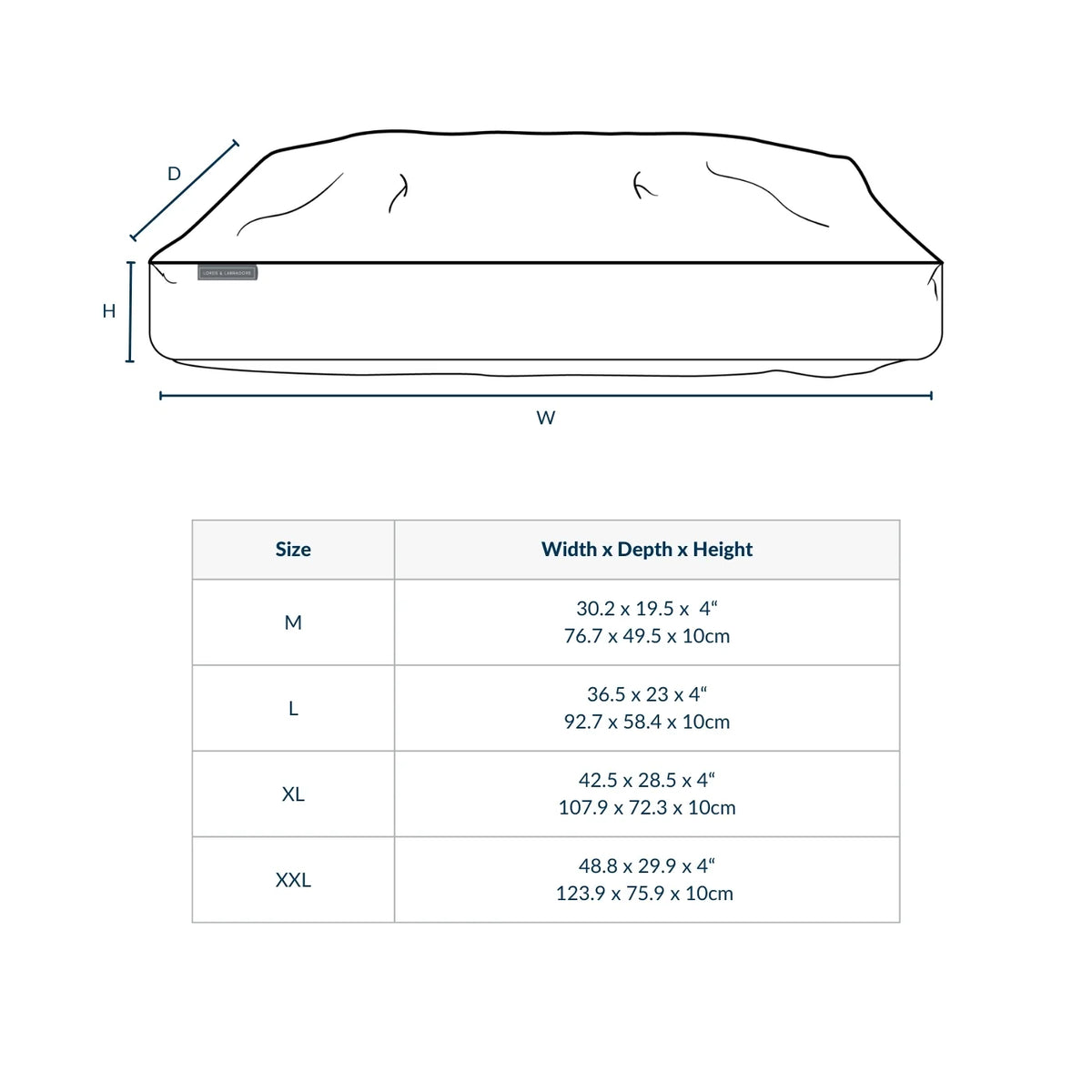 Dog Cushion in Regency Stripe