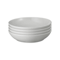 Dove Grey Pasta Bowls - Set Of 4