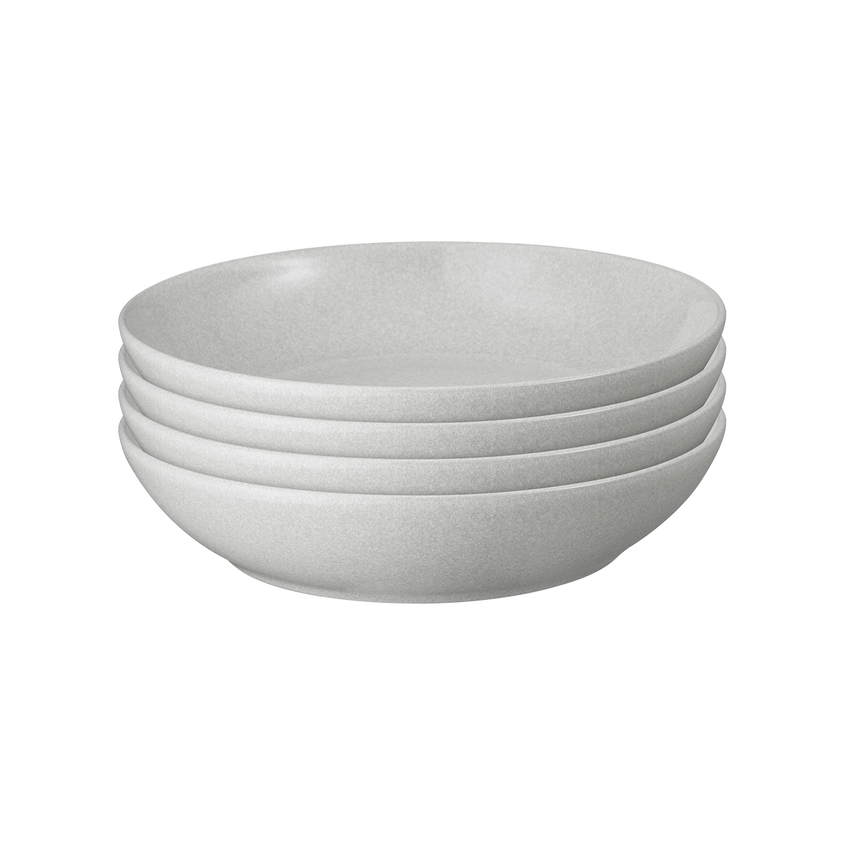 Dove Grey Pasta Bowls - Set Of 4