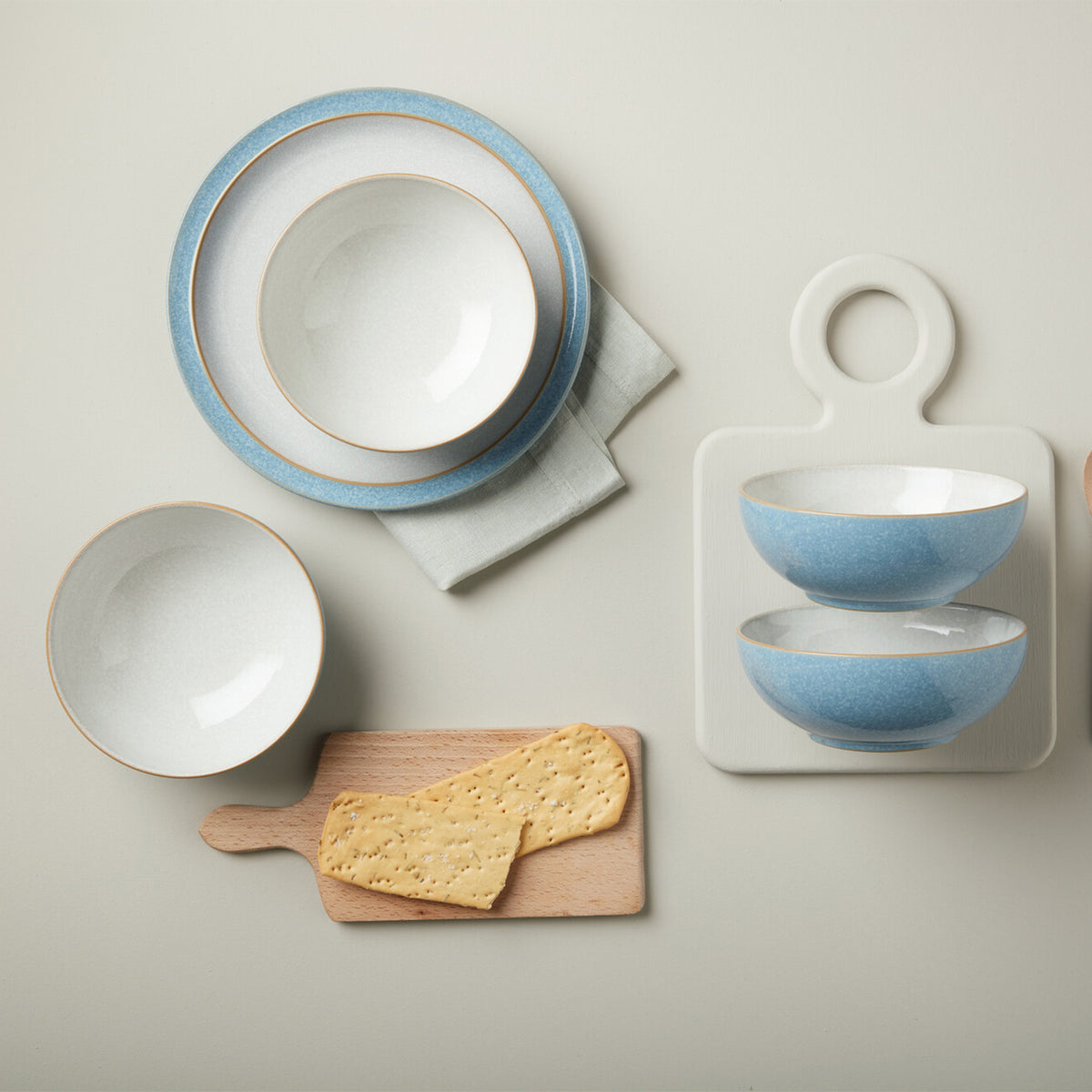 Elements Blue Cereal Bowls - Set Of 4