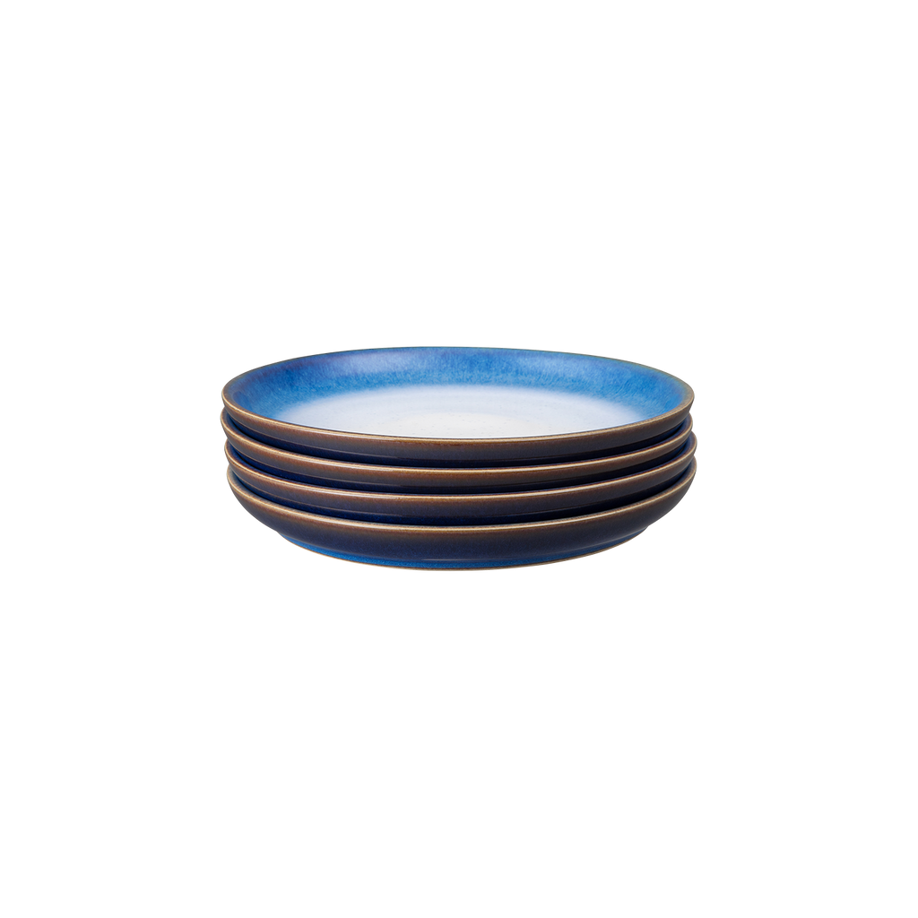 Blue Haze Coupe Small Plates - Set Of 4