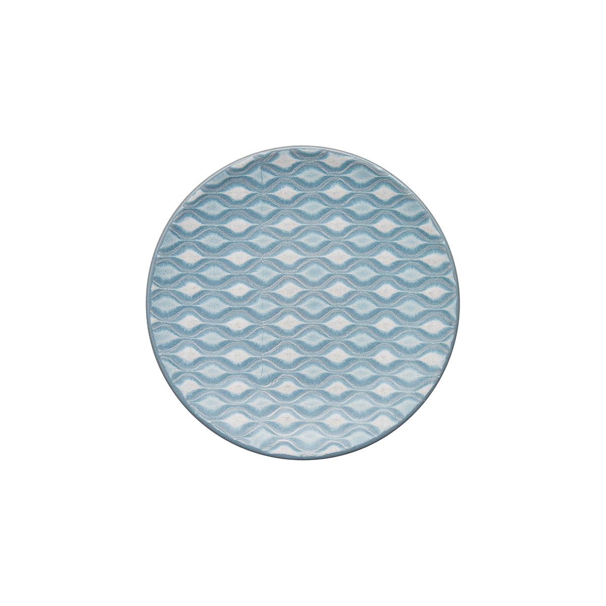 Impression Blue Hourglass Small Plate