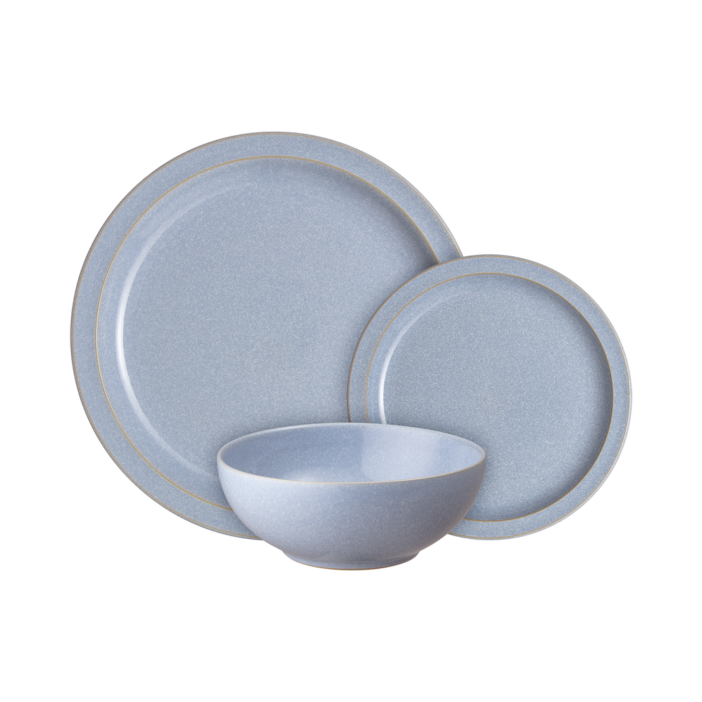 Sky Blue 12 Piece Dinner Set