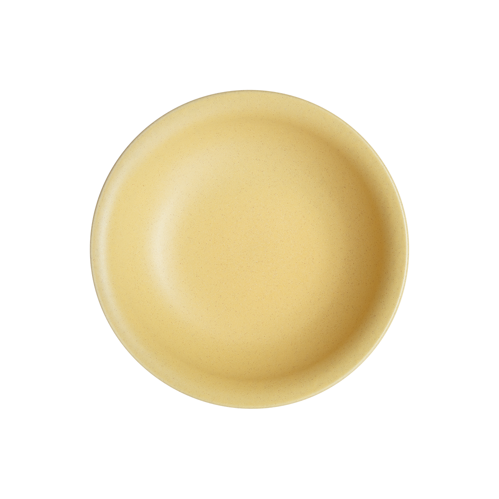 Impression Mustard Medium Shallow Bowl