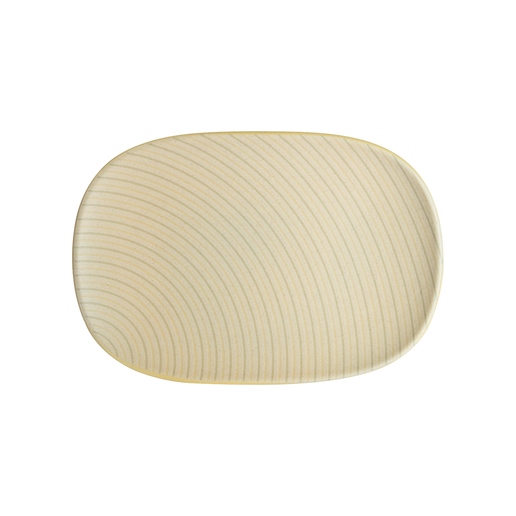 Impression Mustard Accent Medium Oblong Platter Seconds