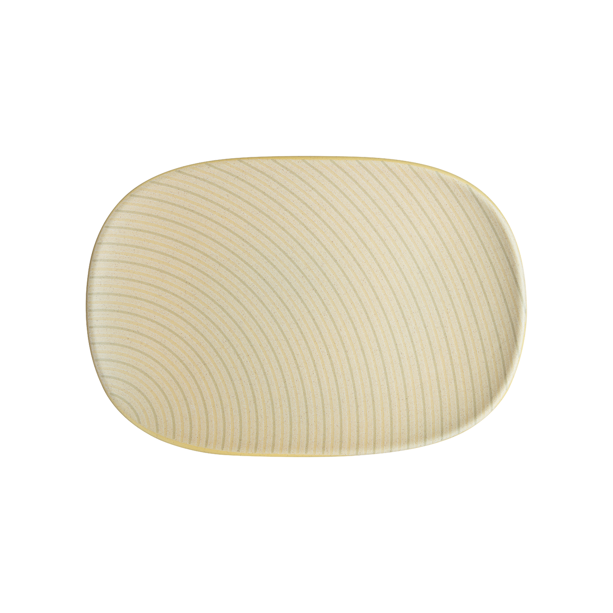 Impression Mustard Accent Medium Oblong Platter