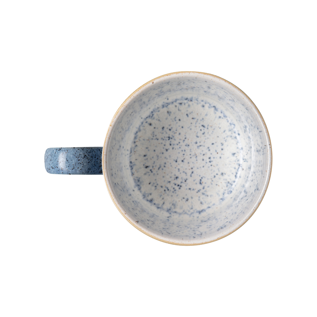 Studio Blue Flint/Chalk Ridged Mug