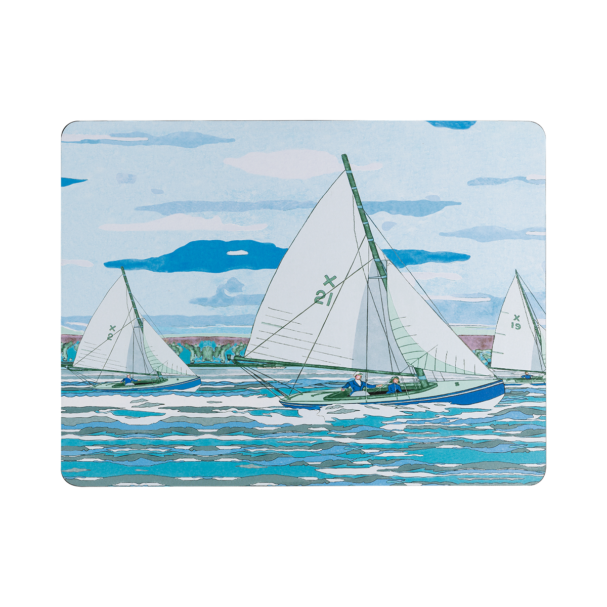 Sailing Placemats Pack Of 6