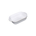 Natural Canvas Small Rectangular Oven Dish