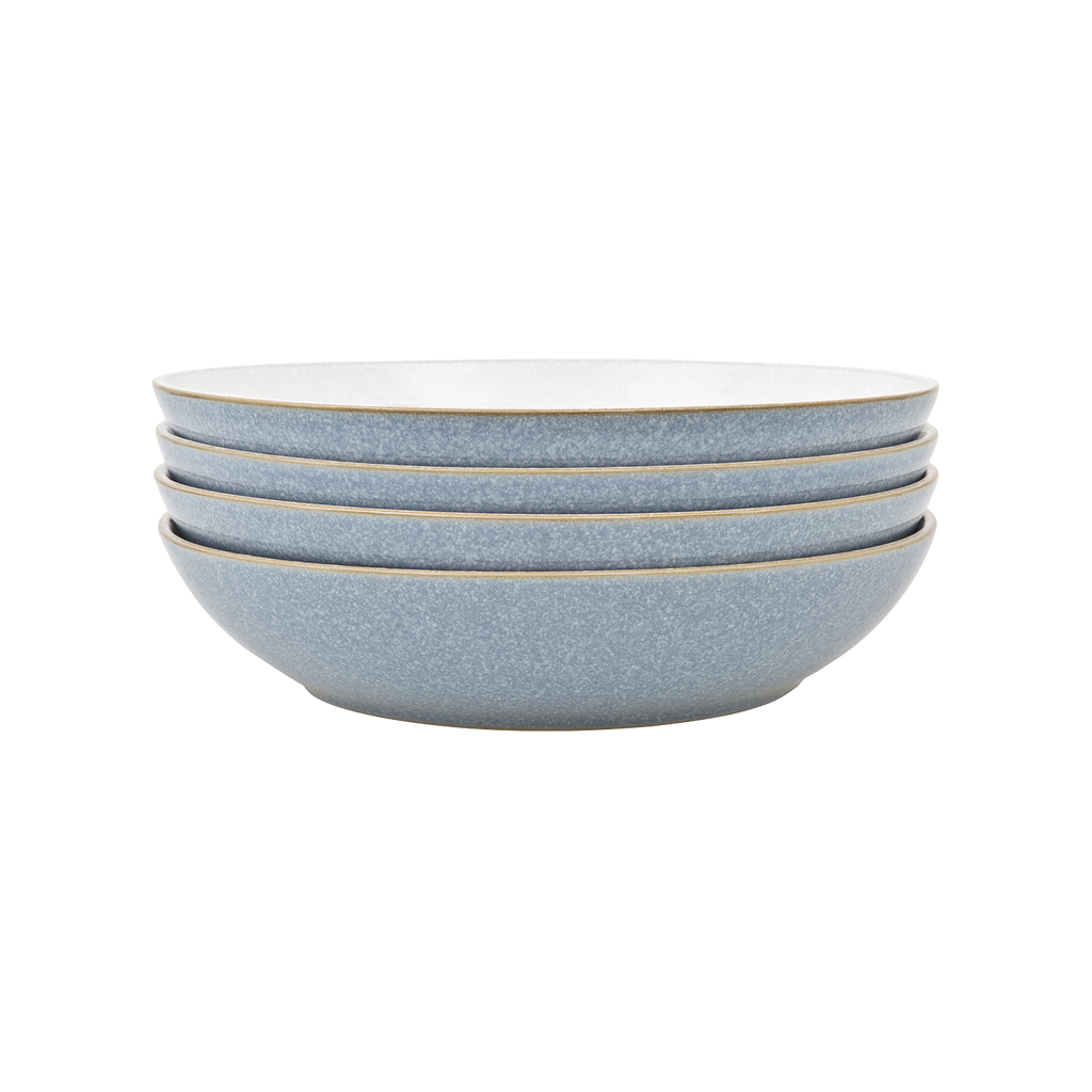 Elements Blue Pasta Bowls - Set Of 4