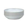 White Speckle Pasta Bowls - Set Of 4