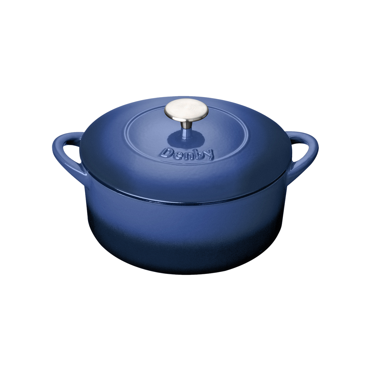 Cobalt 26cm Round Cast Iron Casserole