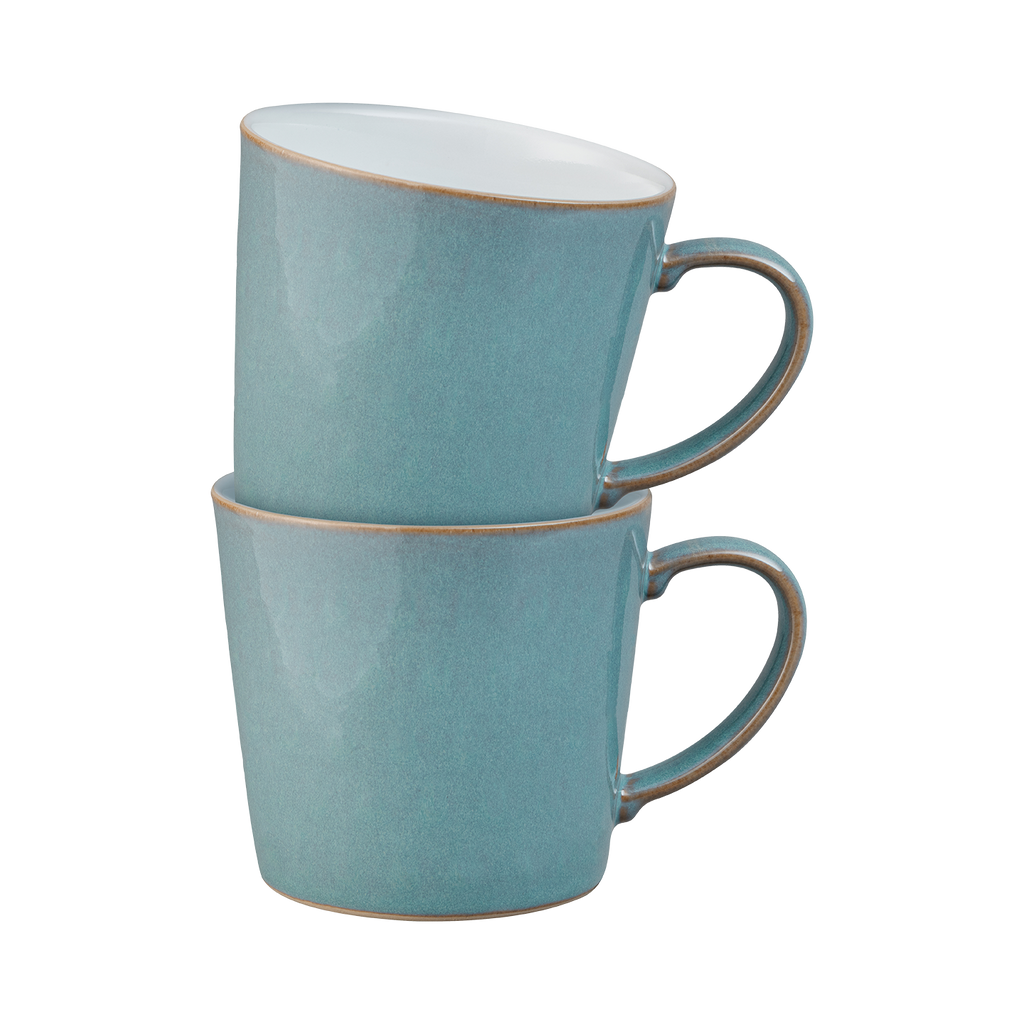 Azure Coupe Mugs - Set Of 2