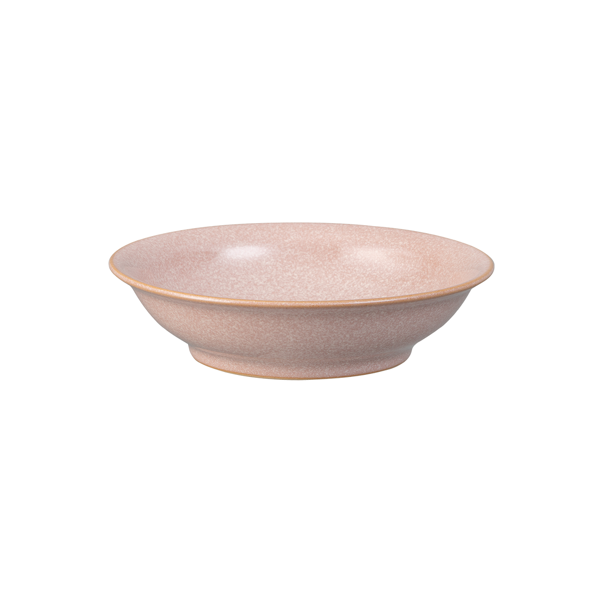 Elements Sorbet Pink Medium Shallow Bowl
