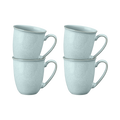 Elements Jade Light Green Coffee Beaker/Mugs - Set Of 4