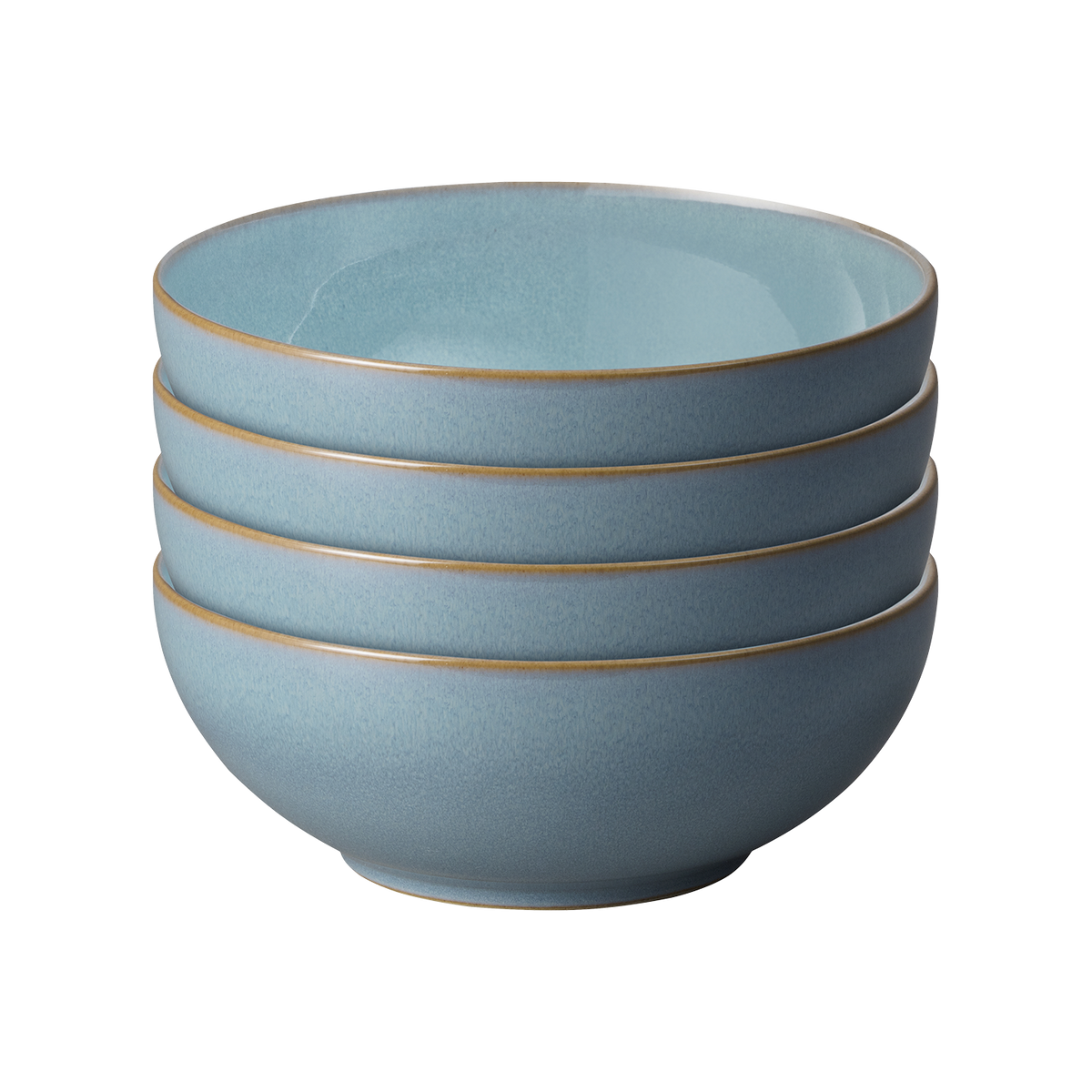 Azure Coupe Cereal Bowls - Set Of 4