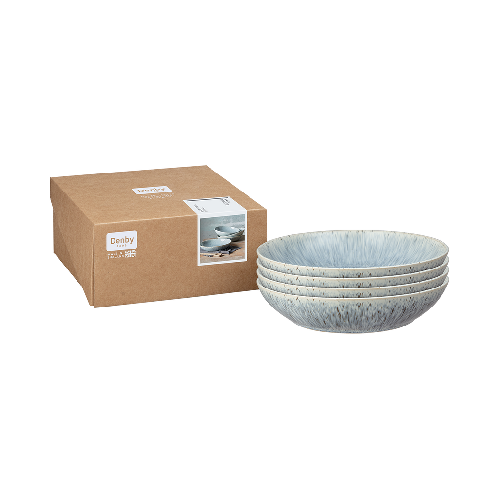 Halo Speckle Pasta Bowls - Set Of 4