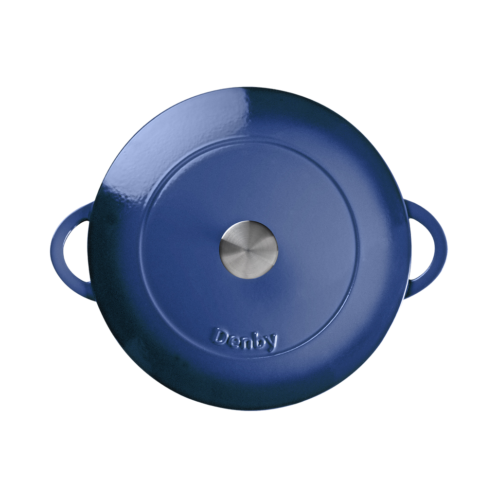 Cobalt 30cm Shallow Cast Iron Casserole