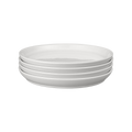Elements Stone White Coupe Dinner Plates - Set Of 4