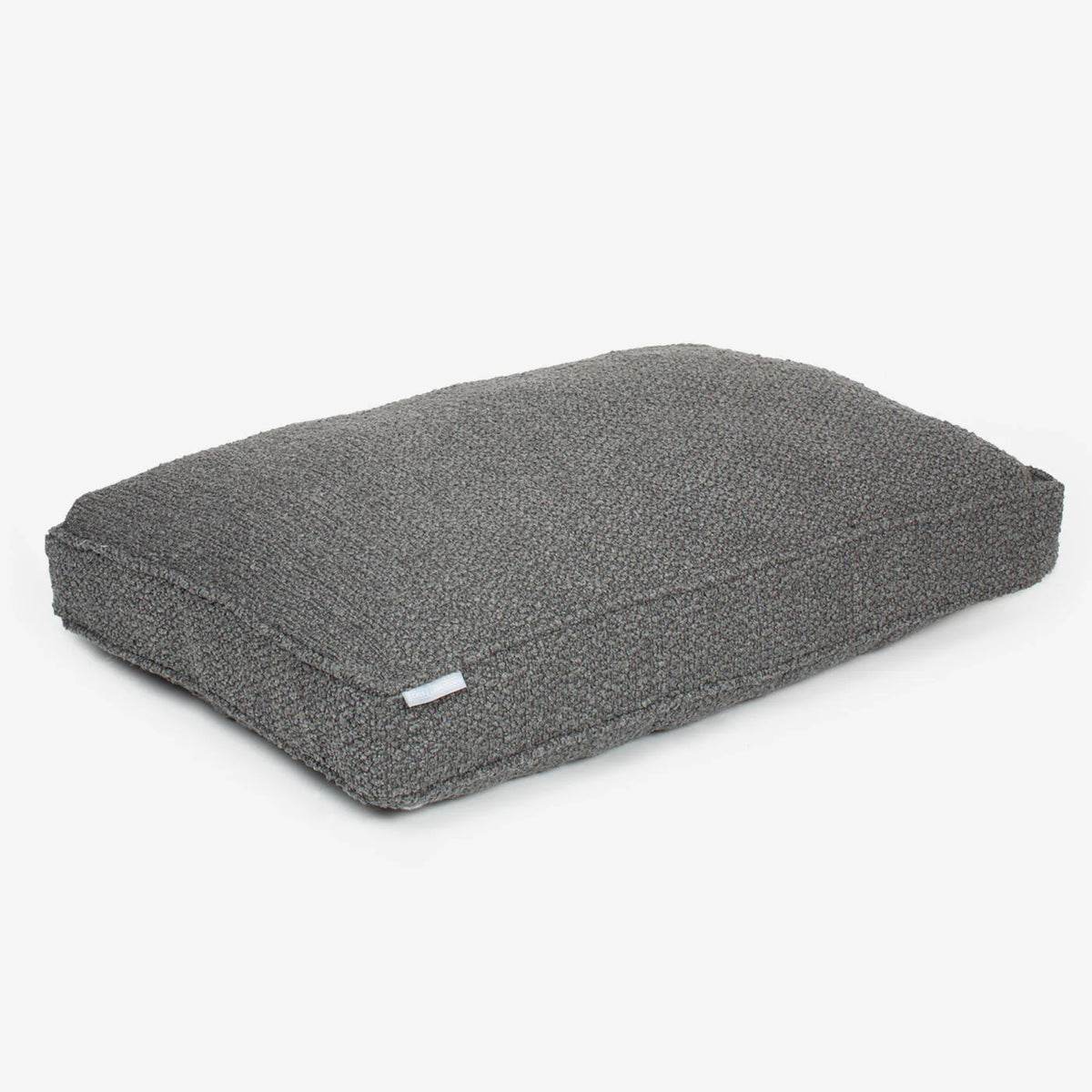 Dog Cushion in Granite Boucl