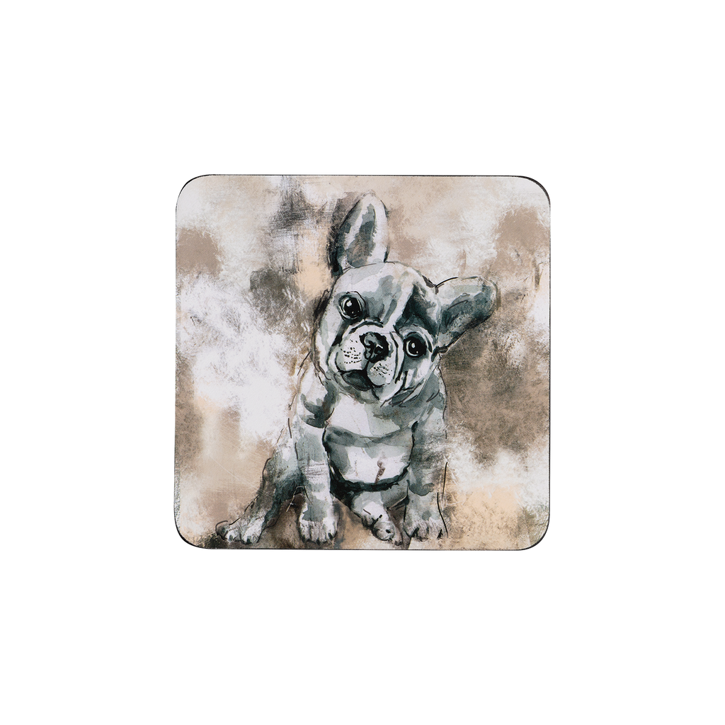 French Bull Dog Coasters Pack Of 6