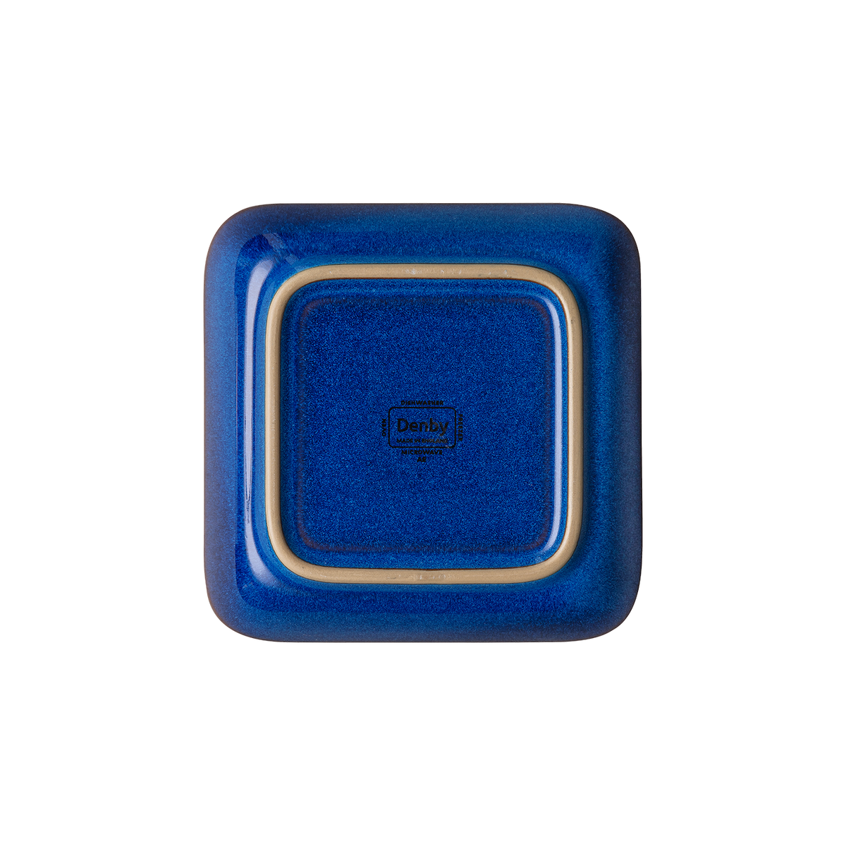 Imperial Blue Small Square Plate Seconds