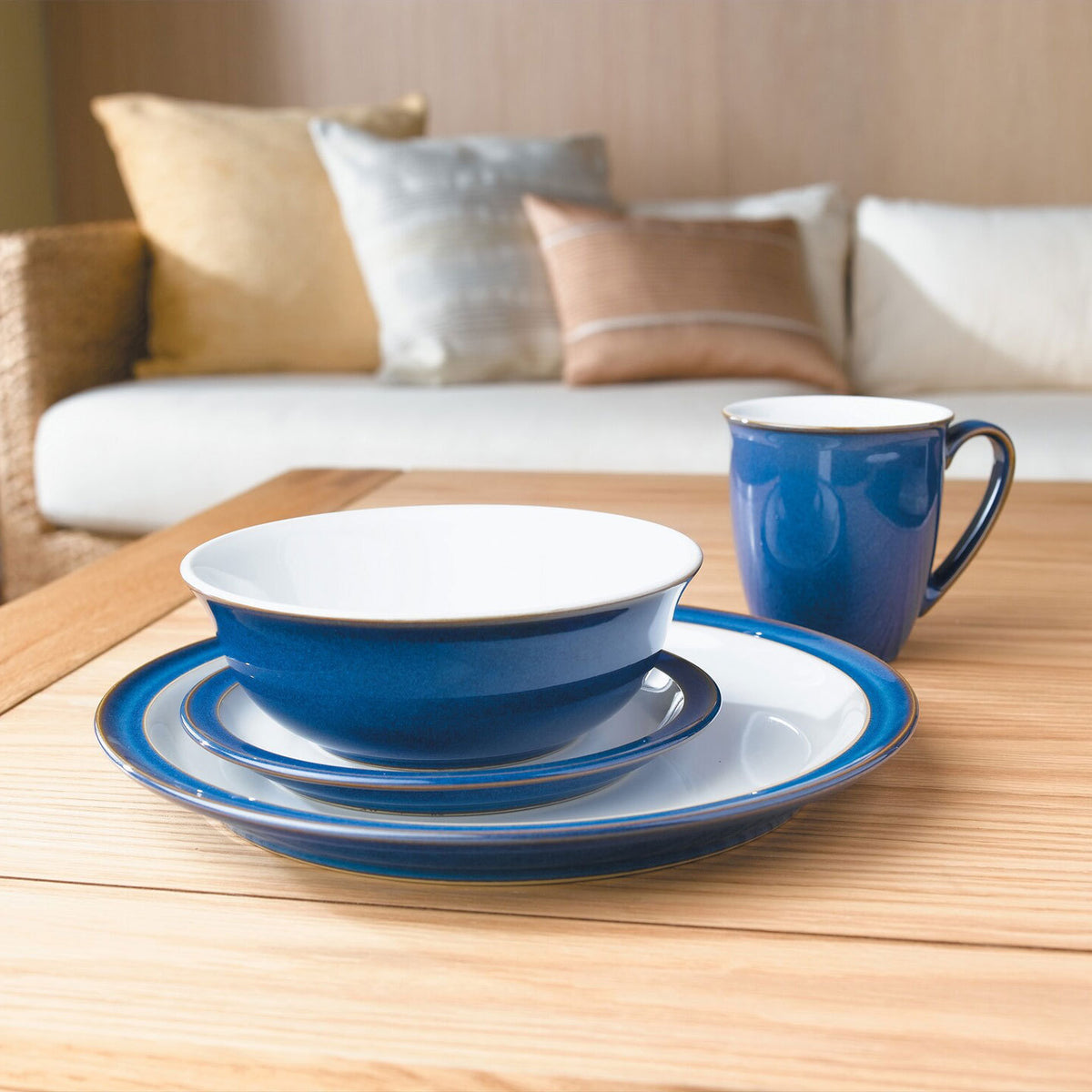 Imperial Blue 16 Piece Dinner Set