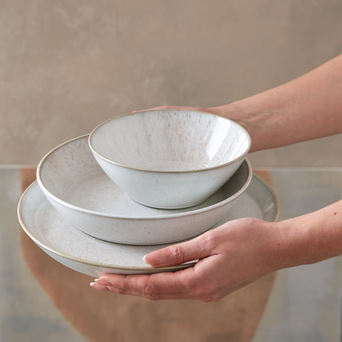 Kiln Coral Dinner Plates - Set Of 4