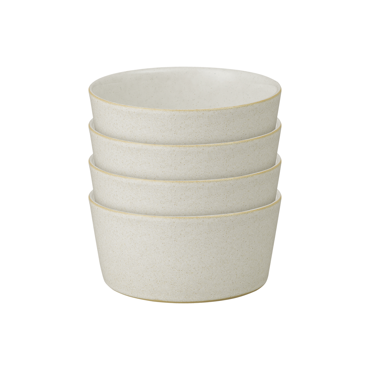 Impression Cream Straight Bowls - Set Of 4
